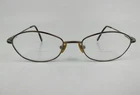 Chaps CP2020 105 Eyeglasses Frame 48 17 135MM Mens Brown Oval Metal Full Rim Pre-owned. Price: $14.97.