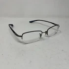 Nike Eyewear 7512 1076 49-19-140 Gunmetal Black Half Rimless Eyeglasses H158 Pre-owned. Price: $85.00.