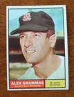 1961 Topps Baseball #64 Alex Grammas St. Louis Cardinals Ex/mt A-126 Ungraded. Price: $5.99.