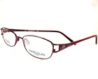Marcolin 7301 Burgundy 069 Women 51-16-135 Metal New Designer. Price: $19.99.