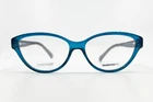 Marchon Nyc Palermo 320 Eyeglasses Frames Blue Silver 53-15-135 13612 Pre-owned. Price: $27.99.
