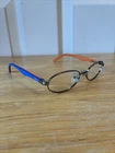 Ray-ban RB1028 Kids Eyeglass Frame -- Blue/orange 4008, 44-15-125 New. Price: $37.50.