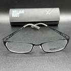 William Rast Wr 1002 Eyeglasses Frame Black 52-18-135 Display W/ Case New. Price: $29.95.