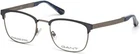Gant Rugger 020 Gray Metal Optical Eyeglasses Frame 52-20-145 Ab New. Price: $95.60.