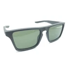 Nike Verge EV1059 003 Matte Dark Gray Square Sunglasses Black Lens Italy Unisex Pre-owned. Price: $99.99.