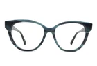 Longchamp Eyeglasses Frames LO2698 426 Petrol Horn Cat Full Rim 53-16-140 New. Price: $62.39.