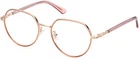 Guess GU2915-D Pink 074 Metal Round Optical Eyeglasses Frame 53-18-145 Asian Fit New. Price: $91.60.