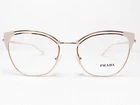 New Prada VPR62U YDD-1O1 Womens Eyeglasses Frames Pink Gold/beige Cats 51/17. Price: $189.99.