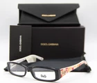 New Dolce & Gabbana Dg 1179 980 Black White Authentic Frames Eyeglasses 51-16. Price: $127.50.