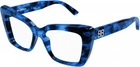 New Balenciaga Bb 0297O Eyeglasses 004 Blue 100% Authentic. Price: $240.62.