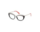 Emilio Pucci EP5092 005 Black/orange Plastic Cat Eyeglasses Frame 52-16-140 New. Price: $183.60.
