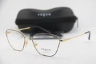 New Vogue 4163 280 Black Gold Gunmetal Authentic Eyeglasses 53-18. Price: $57.80.