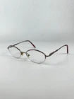 Liz Claiborne L249 DT3 Women's Eyeglasses Frame Brown Half Rim 49-17-130 Mm Pre-owned. Price: $19.99.