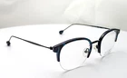Scott Harris SH-666 Rectangle Black Purple Teal Womens Half Rim Eyeglasses 47MM New. Price: $89.95.