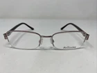 Bellissima 1032BL 3113 51-17-135 Rose Metal Half Rim Eyeglasses Frame IJ58 New. Price: $57.37.