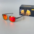 Oakley Latch Beta OO9436 Polarized Sunglasses Prizm Red Lens Gray Frames New. Price: $99.00.