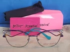 New Women's Betsey Johnson Eyeglass Frame All Nighter Oil Metal 53-17-140. Price: $79.95.