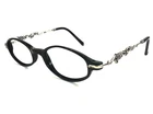 Brighton Eyeglasses Frames Alcott Readers SG-703 Black Oval Full Rim 45-19-145 Pre-owned. Price: $34.99.
