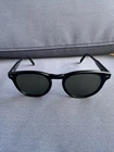 Warby Parker Hayes LBF100 Black Sunglasses Frames 51-21-145 New Home Try On. Price: $29.99.