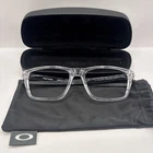 New Oakley OX8164-0255 Port Bow Clear Black Authentic Frames Eyeglasses 55-17. Price: $119.95.