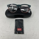 Ray Ban Rb 4471V 8194 Iris Green/transparent Red Eyeglasses 51MM Demo Lens New. Price: $74.99.