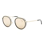 New Cutler And Gross CG1270V2S 003 Round Shiny Black/brown Sunglasses Frame. Price: $178.50.