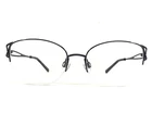 Charmant Eyeglasses Frames CH29210 Blue Cat Round Half Rim 52-17-140 New. Price: $61.79.