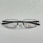Nike Eyeglasses Mens Black Flexon Rectangular 4193 001 55-18-145 Frame Only Pre-owned. Price: $44.95.