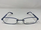 Juicy Couture Splendor 1B9 46-15-120 Blue Metal Full Rim Eyeglasses Frame NU03 New. Price: $40.50.