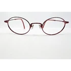 Easytwist Eyeglasses Frames Womens Burgundy Oval Et 654 44-20-125 30 44MM Pre-owned. Price: $31.99.