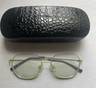 Zenni 180 Green Half Rim Eyeglass Frames Unisex Adults New. Price: $130.00.