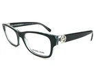 Michael Kors Eyeglasses Frames MK8001 Ravenna 3001 Black On Blue 53-18-140 New. Price: $44.99.