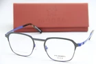 New Morel Oga 10155O GO06 Gunmetal Blue Havana Authentic Eyeglasses W/case 52-21. Price: $126.65.