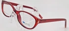 Lantis Optical Women's Eyeglasses Red Oval Frames Demo Lens 48-17-130 A3 Pre-owned. Price: $21.59.