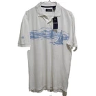 1153 Chaps Nwt Graphic Sailboats Short Sleeve Polo Mens New. Price: $25.00.