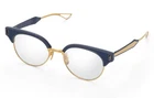 Authentic Dita Brixa DTX109-51-03AF Matte Navy Yellow Gold Demo Lens Eyeglasses New. Price: $245.00.