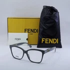 New Fendi FE50025I 020 Shiny Grey 55MM Eyeglasses. Price: $265.64.