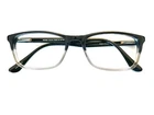 Robert Mitchel Eyeglass Frames RM8001 Black Fade Clear Gray 54-18-145 No Lenses New. Price: $35.00.
