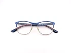Ray Ban Eyeglasses, Frames Only, Rb 6412, 2967, 50-18-145, Half Rim, Blue Pre-owned. Price: $34.99.
