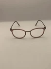 Isaac Mizrahi Eyeglasses IM30001 50-18 135MM Brown Round Full Rim Womens Pre-owned. Price: $21.99.