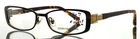 Jones New York J474 Brown Womens Rectangle Full Rim Eyeglasses 52-16-135 B:27. Price: $29.99.