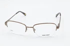 Nine West NW1049 210 Brown W/gems 51-18-135 Half Rim Frames Flex Hinges X923. Price: $12.99.