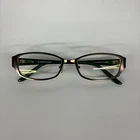 Rampage 179 Eyeglass Frame Plastic Metal Brown Green Woman Eyes Vision * Pre-owned. Price: $24.99.