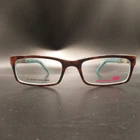 New Balance Nbk 541 Eyeglass Frames 46-16-130 Brown Tortoise Teal Spring Hinge. Price: $27.89.