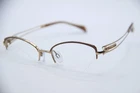 New Charmant Line Art XL2172 Brown Gold Authentic Designer Eyeglasses 50-17. Price: $101.50.