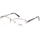 Viva Eyewear VV4512 008 Silver Eyeglasses Butterfly Half-rim Frame 54-17-135 New. Price: $79.60.