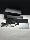 New Dior Homme 0194 Round Eyeglasses Charcoal Gray 50-21-145 Stainless Steel. Price: $140.14.