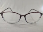 Silhouette Spx 1564 6050 Eyeglass Frames Purple Striped 52-14-130 Austria Womens Pre-owned. Price: $99.28.