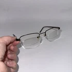 Harley Davidson HD271 Brn Brown Semi Rim Optical Eyeglasses Frame 53-21-145 Pre-owned. Price: $26.10.