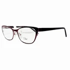 New Women Dea Eyewear Deep Burgundy Eyeglasses Frames 54-18-140 #S20G. Price: $98.00.